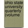 Ohio State University Quarterly (Volume door Onbekend