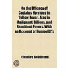 On The Efficacy Of Crotalus Horridus In door Charles Neidhard
