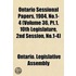 Ontario Sessional Papers, 1904, No.1-4 (