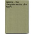 Options - The Complete Works Of O. Henry