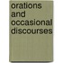 Orations And Occasional Discourses