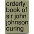 Orderly Book Of Sir John Johnson During
