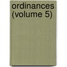 Ordinances (Volume 5) by University of Cambridge