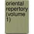 Oriental Repertory (Volume 1)