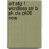 Ort:stg 1 Wordless Str B Pk Cls Pk36 New