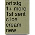 Ort:stg 1+ More 1st Sent C Ice Cream New