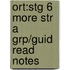 Ort:stg 6 More Str A Grp/guid Read Notes