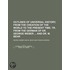 Outlines Of Universal History, From The