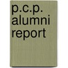 P.C.P. Alumni Report by Philadelphia College of Association