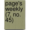 Page's Weekly (7, No. 45) door Onbekend