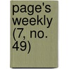 Page's Weekly (7, No. 49) door Onbekend