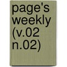 Page's Weekly (V.02 N.02) door Onbekend