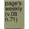 Page's Weekly (V.08 N.71) by Unknown