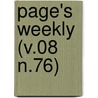 Page's Weekly (V.08 N.76) by Unknown