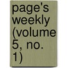 Page's Weekly (Volume 5, No. 1) door Onbekend