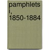 Pamphlets I, 1850-1884 by Charity Organisation Society Report
