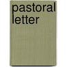 Pastoral Letter by John Walsh