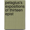 Pelagius's Expositions Of Thirteen Epist door Pelagius