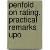 Penfold On Rating. Practical Remarks Upo door R.A. Penfold