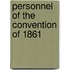 Personnel Of The Convention Of 1861