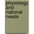 Physiology And National Needs