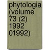 Phytologia (Volume 73 (2) 1992 01992) door Gleason