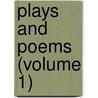 Plays And Poems (Volume 1) door Cyril Tourneur