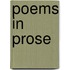 Poems In Prose