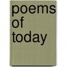 Poems Of Today door English Association