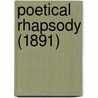 Poetical Rhapsody (1891) door Francis Davison