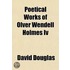 Poetical Works Of Olver Wendell Holmes I