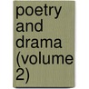 Poetry And Drama (Volume 2) door Harold Monro