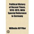 Political History Of Recent Times, 1816