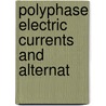 Polyphase Electric Currents And Alternat door Silvanus Phillips Thompson