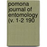 Pomona Journal Of Entomology (V. 1-2 190 door Pomona College Dept of Biology