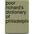 Poor Richard's Dictionary Of Philadelphi