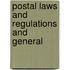 Postal Laws And Regulations And General