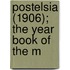 Postelsia (1906); The Year Book Of The M