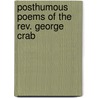 Posthumous Poems Of The Rev. George Crab door George Crabbe