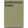 Posthumous Works by Thomas Chalmers