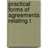 Practical Forms Of Agreements Relating T