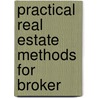 Practical Real Estate Methods For Broker door Young Men'S. Christian Branch