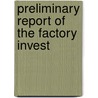 Preliminary Report Of The Factory Invest door New York Factory Commission