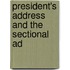 President's Address And The Sectional Ad
