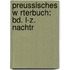 Preussisches W Rterbuch: Bd. L-Z. Nachtr