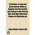 Principles Of Law And Government; With A