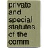 Private And Special Statutes Of The Comm