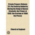 Private Prayers (Volume 37); Put Forth B