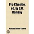 Pro Cluentio, Ed. By G.G. Ramsay