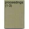 Proceedings (1-3) by Society Of Biblical Arch�Ology